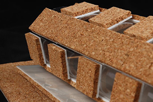 The characteristic application of cork gasket.